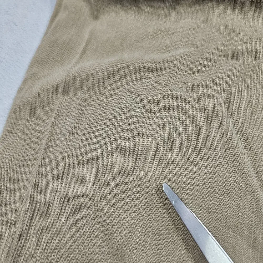 Tommy‎ Bahama Pants Mens 36x32 Silk Rayon Pleated Grayston Caribou Brown NWT